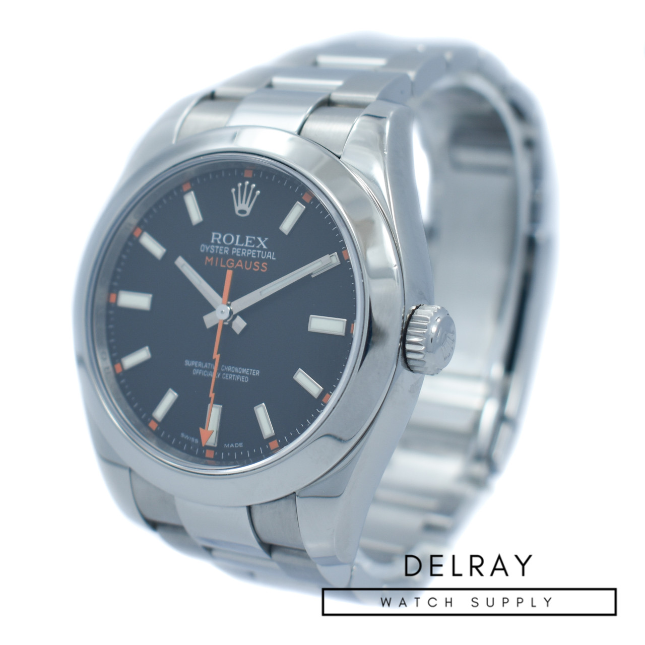 Rolex Milgauss 116400 Black Dial